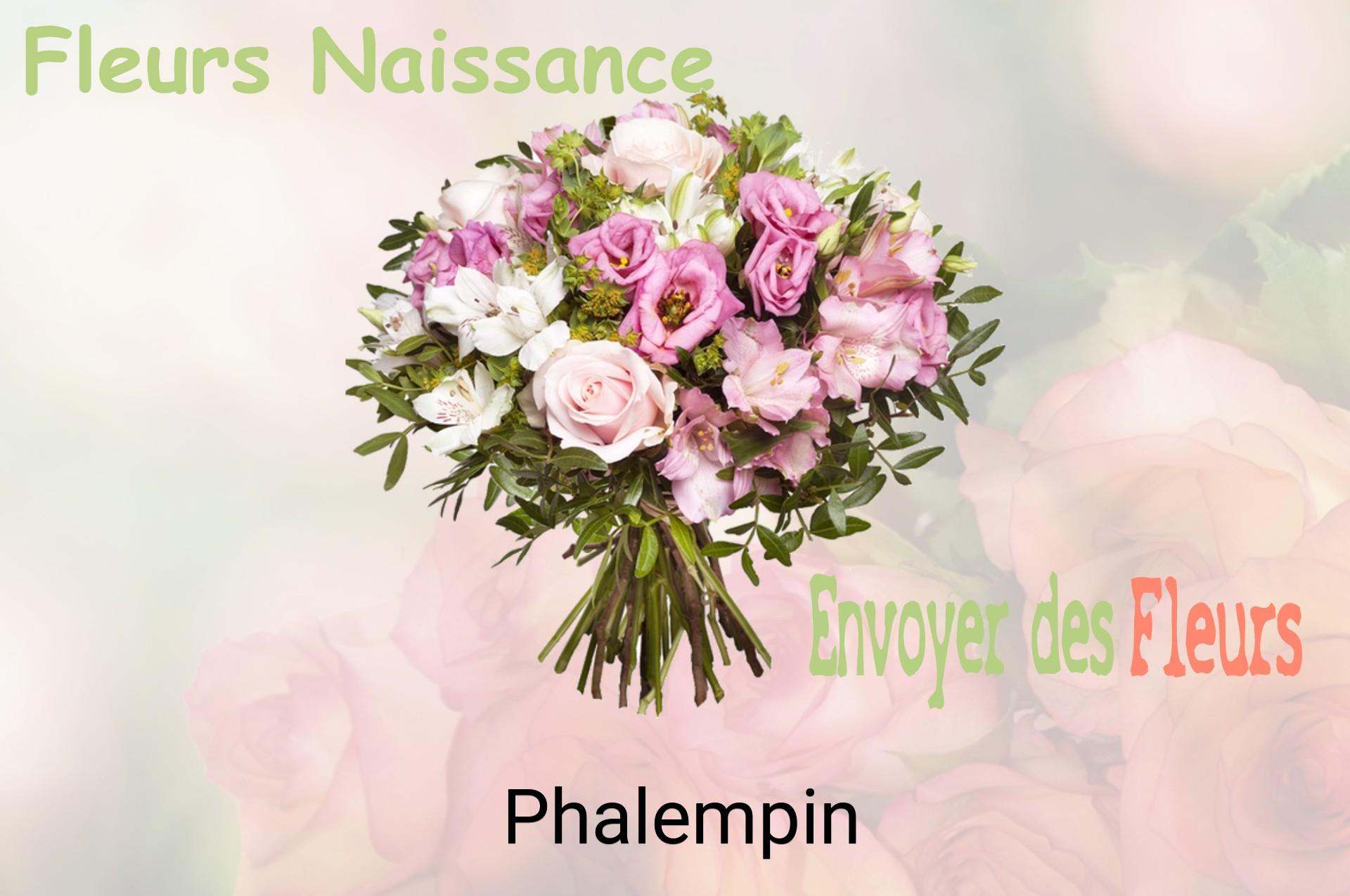 Bouquet de fleurs de naissance livré à Phalempin